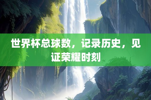 世界杯总球数,记录历史,见证荣耀时刻