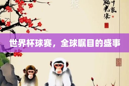 世界杯球赛，全球瞩目的盛事