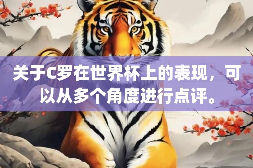 关于C罗在世界杯上的表现，可以从多个角度进行点评。