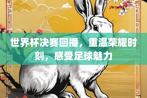 世界杯决赛回播，重温荣耀时刻，感受足球魅力