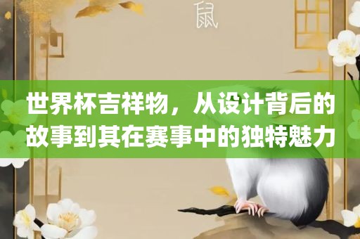 世界杯吉祥物,从设计背后的故事到其在赛事中的独特魅力