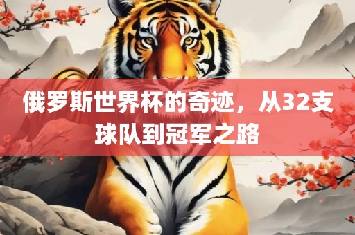 俄罗斯世界杯的奇迹，从32支球队到冠军之路