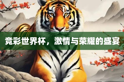 竞彩世界杯，激情与荣耀的盛宴