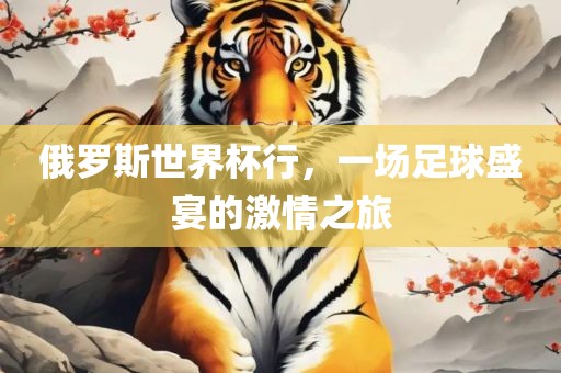 俄罗斯世界杯行，一场足球盛宴的激情之旅