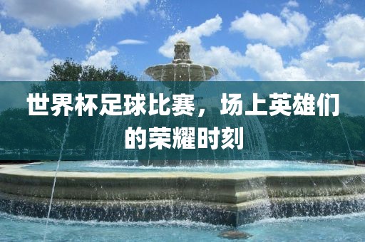 世界杯足球比赛，场上英雄们的荣耀时刻