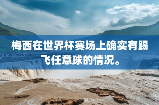 梅西在世界杯赛场上确实有踢飞任意球的情况。