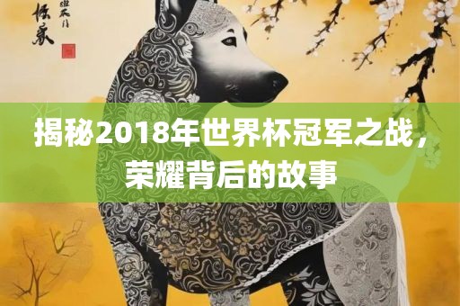 揭秘2018年世界杯冠军之战，荣耀背后的故事