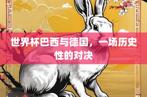 世界杯巴西与德国，一场历史性的对决