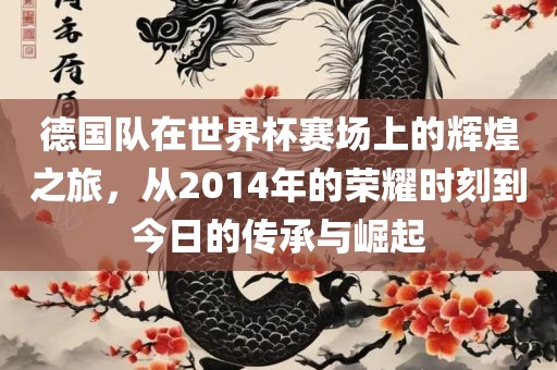 德国队在世界杯赛场上的辉煌之旅，从2014年的荣耀时刻到今日的传承与崛起