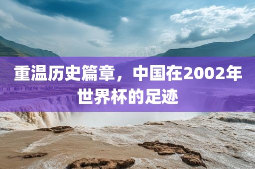 重温历史篇章,中国在2002年世界杯的足迹
