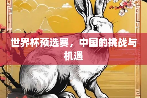 世界杯预选赛，中国的挑战与机遇