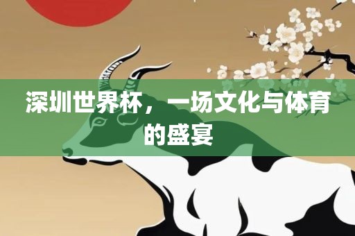 深圳世界杯，一场文化与体育的盛宴