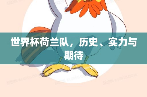 世界杯荷兰队，历史、实力与期待