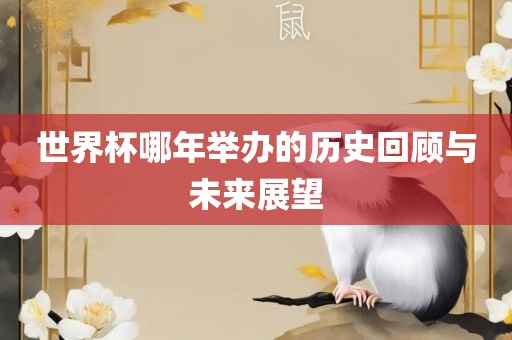 世界杯哪年举办的历史回顾与未来展望