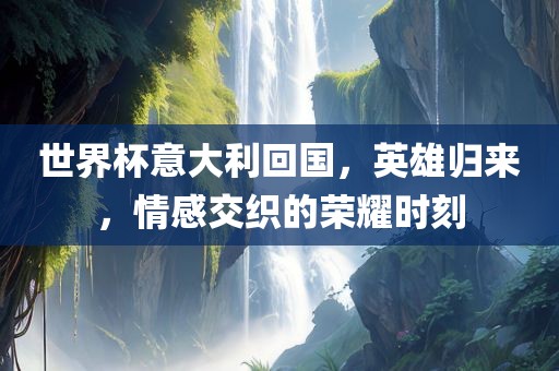 世界杯意大利回国，英雄归来，情感交织的荣耀时刻