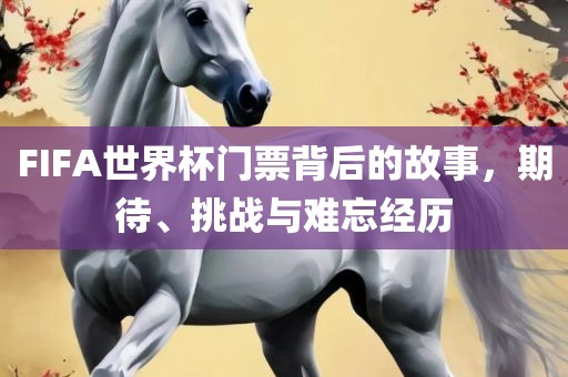 FIFA世界杯门票背后的故事,期待、挑战与难忘经历