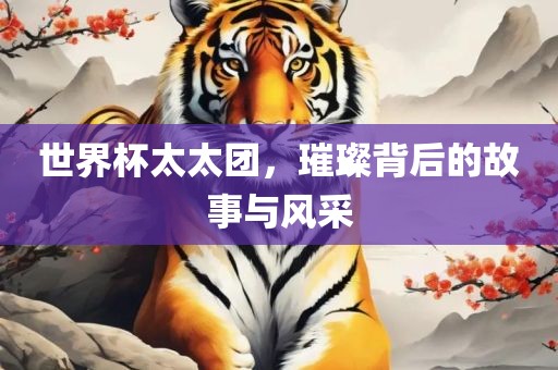 世界杯太太团，璀璨背后的故事与风采