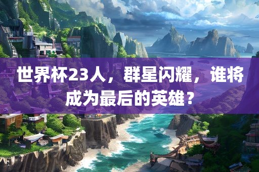 世界杯23人,群星闪耀,谁将成为最后的英雄?