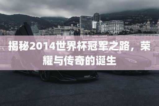 揭秘2014世界杯冠军之路，荣耀与传奇的诞生