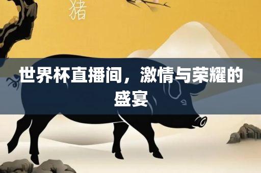 世界杯直播间，激情与荣耀的盛宴