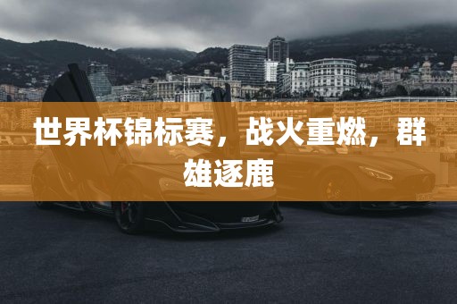 世界杯锦标赛，战火重燃，群雄逐鹿