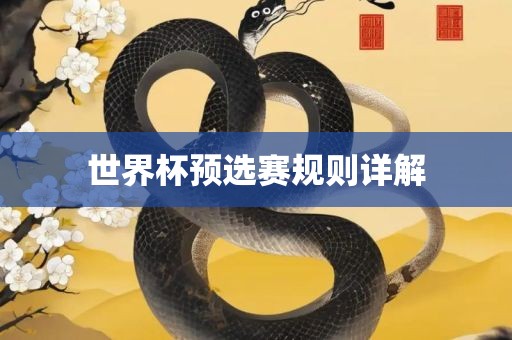 世界杯预选赛规则详解