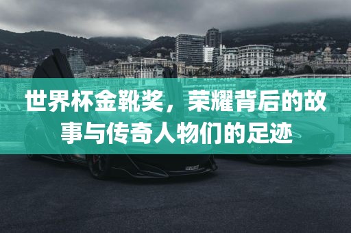 世界杯金靴奖，荣耀背后的故事与传奇人物们的足迹