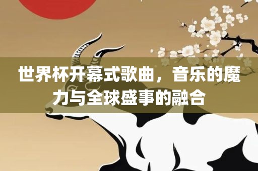 世界杯开幕式歌曲，音乐的魔力与全球盛事的融合