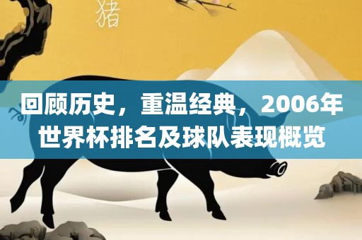 回顾历史，重温经典，2006年世界杯排名及球队表现概览