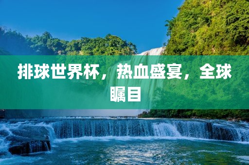 排球世界杯，热血盛宴，全球瞩目