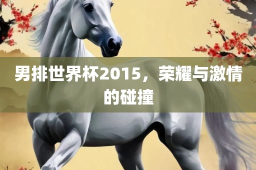 男排世界杯2015,荣耀与激情的碰撞