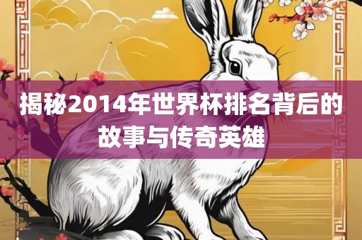 揭秘2014年世界杯排名背后的故事与传奇英雄