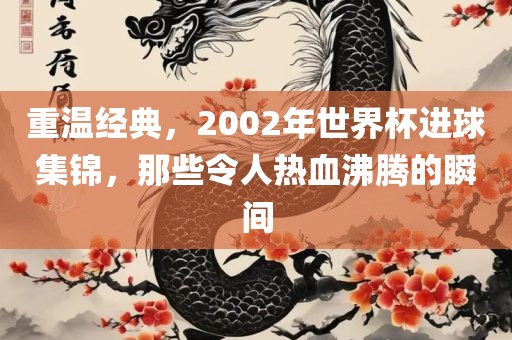 重温经典，2002年世界杯进球集锦，那些令人热血沸腾的瞬间