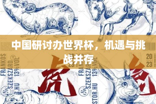 中国研讨办世界杯，机遇与挑战并存