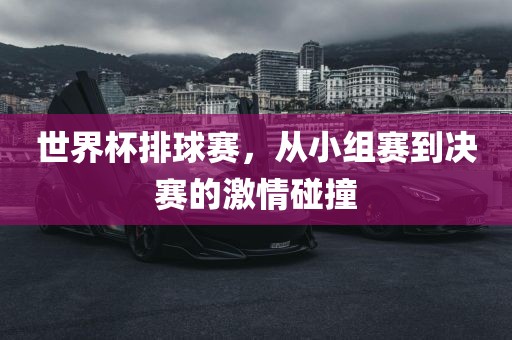 世界杯排球赛，从小组赛到决赛的激情碰撞