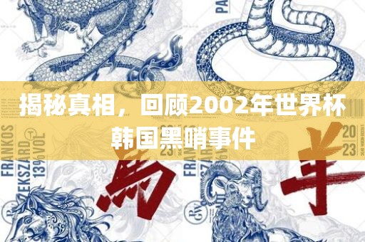 揭秘真相，回顾2002年世界杯韩国黑哨事件