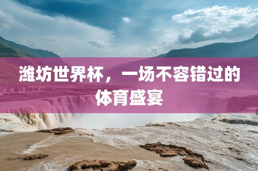 潍坊世界杯,一场不容错过的体育盛宴