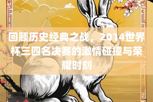 回顾历史经典之战，2014世界杯三四名决赛的激情碰撞与荣耀时刻