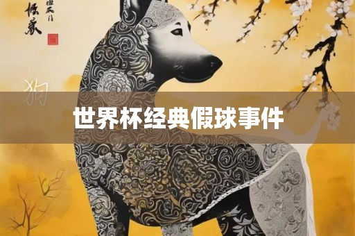 世界杯经典假球事件