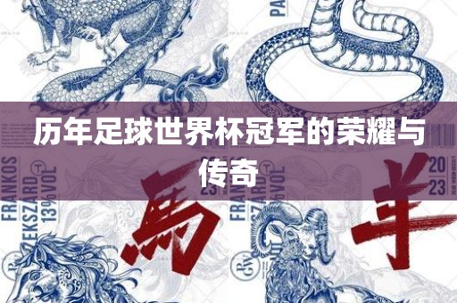 历年足球世界杯冠军的荣耀与传奇