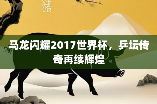 马龙闪耀2017世界杯,乒坛传奇再续辉煌