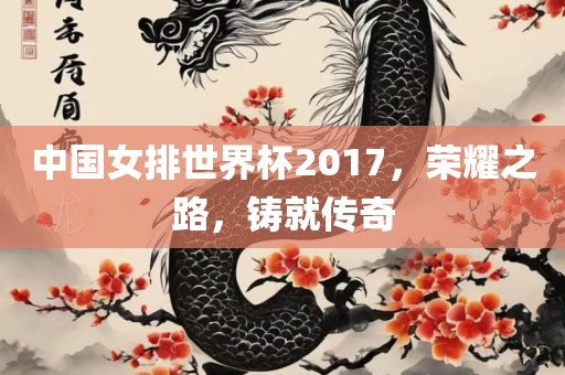 中国女排世界杯2017，荣耀之路，铸就传奇