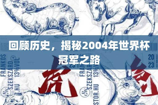 回顾历史，揭秘2004年世界杯冠军之路