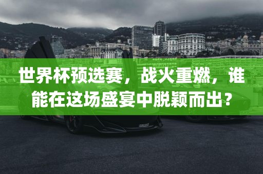 世界杯预选赛，战火重燃，谁能在这场盛宴中脱颖而出？