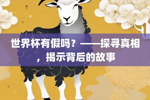 世界杯有假吗？——探寻真相，揭示背后的故事