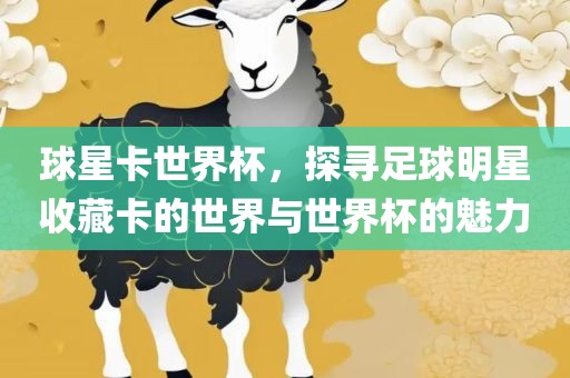 球星卡世界杯，探寻足球明星收藏卡的世界与世界杯的魅力