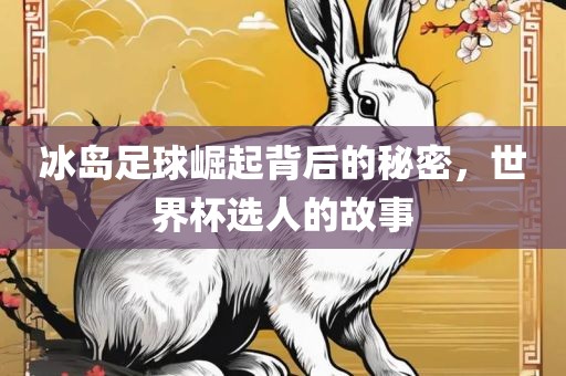 冰岛足球崛起背后的秘密，世界杯选人的故事