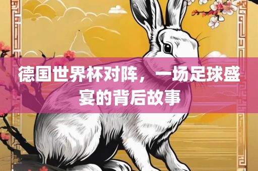 德国世界杯对阵，一场足球盛宴的背后故事